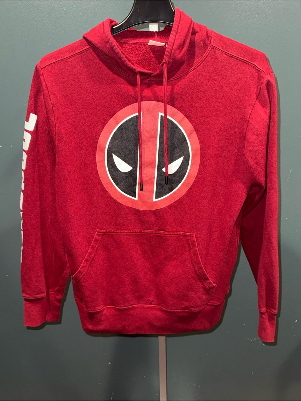 Marvel Red Deadpool Pullover Hoodie
